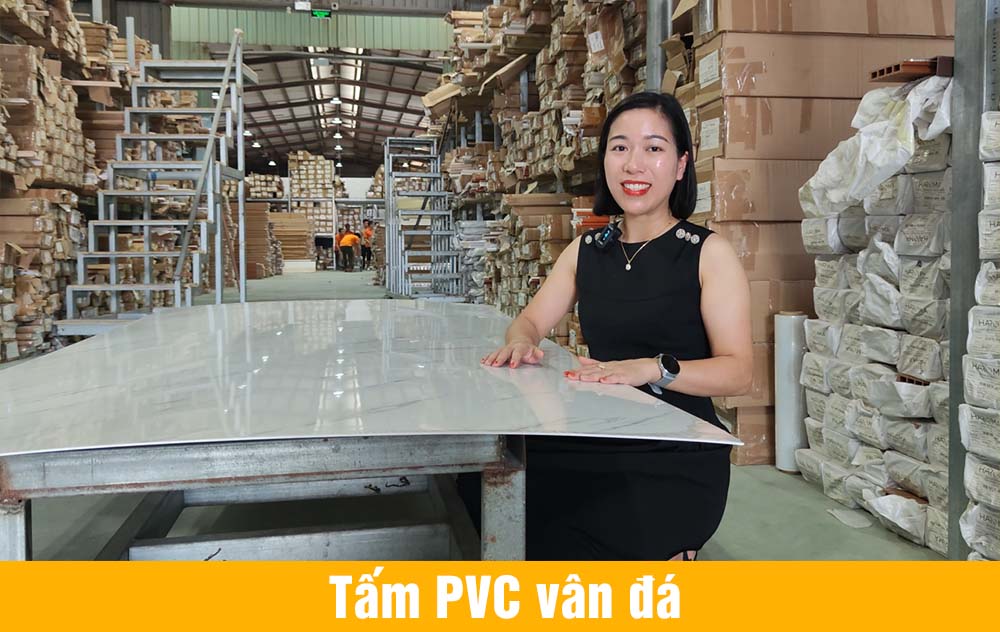 Tấm PVC vân đá Haroma