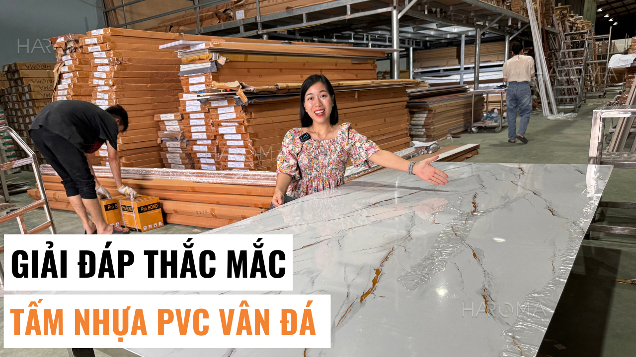 Giải đáp tất tần tật các câu hỏi về tấm nhựa PVC vân đá 