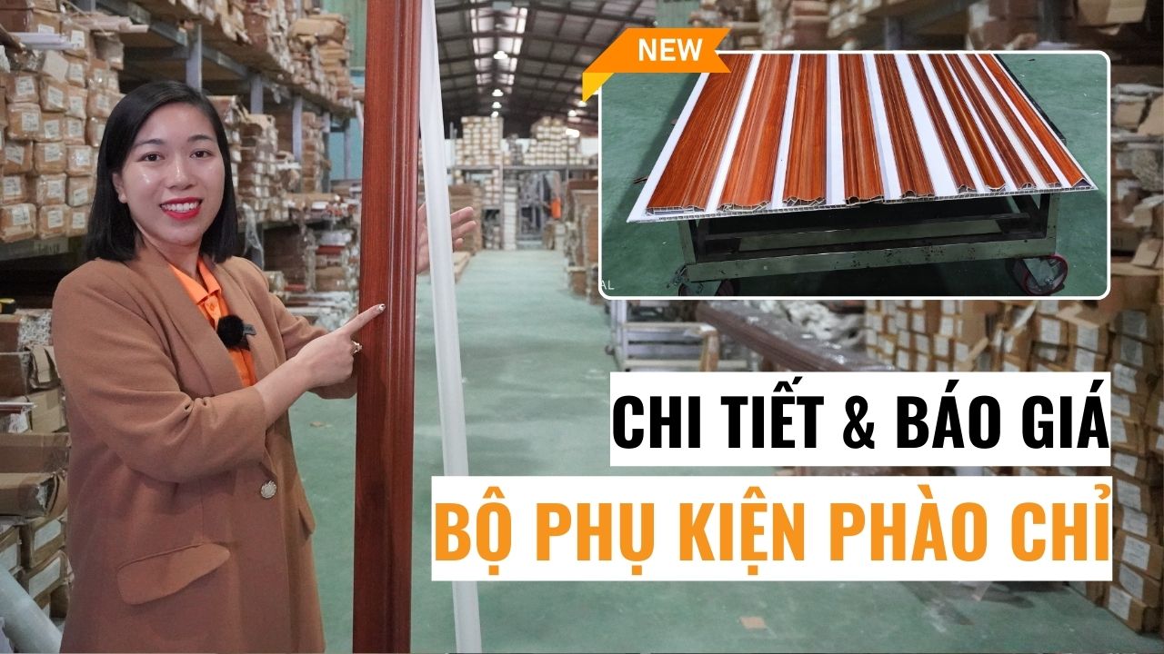 Chi tiết và báo giá các loại phào chỉ nhựa