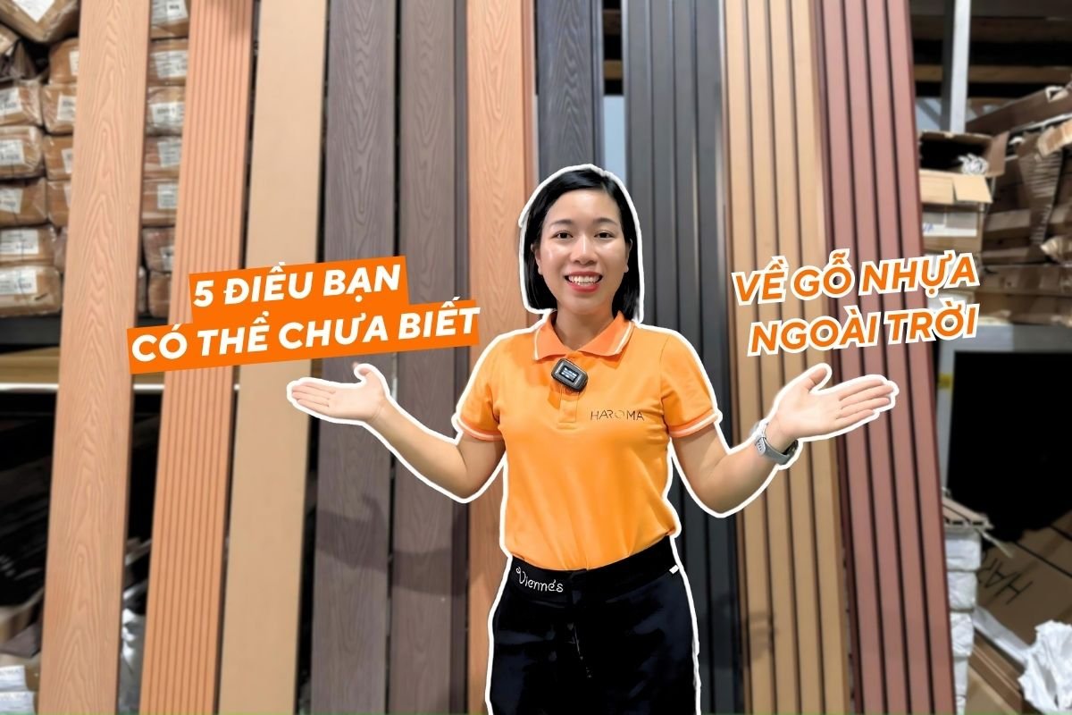 5 điều bạn cần biết về tấm ốp gỗ nhựa ngoài trời