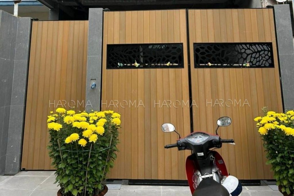 Tấm ốp gỗ nhựa phủ asa có khả năng chống thấm nước cực tốt