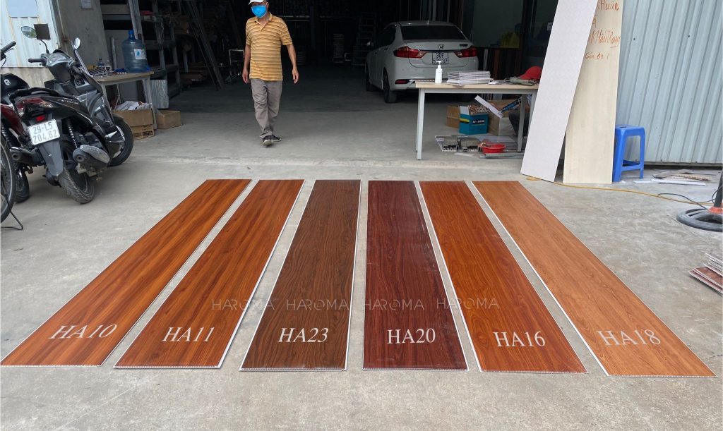 Tấm nhựa giả gỗ có mẫu mã đa dạng
