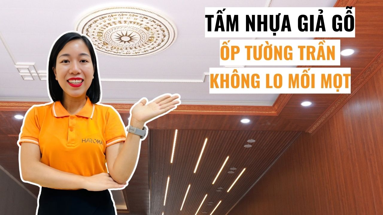 Tấm nhựa giả gỗ - vật liệu chống mối mọt cực tốt