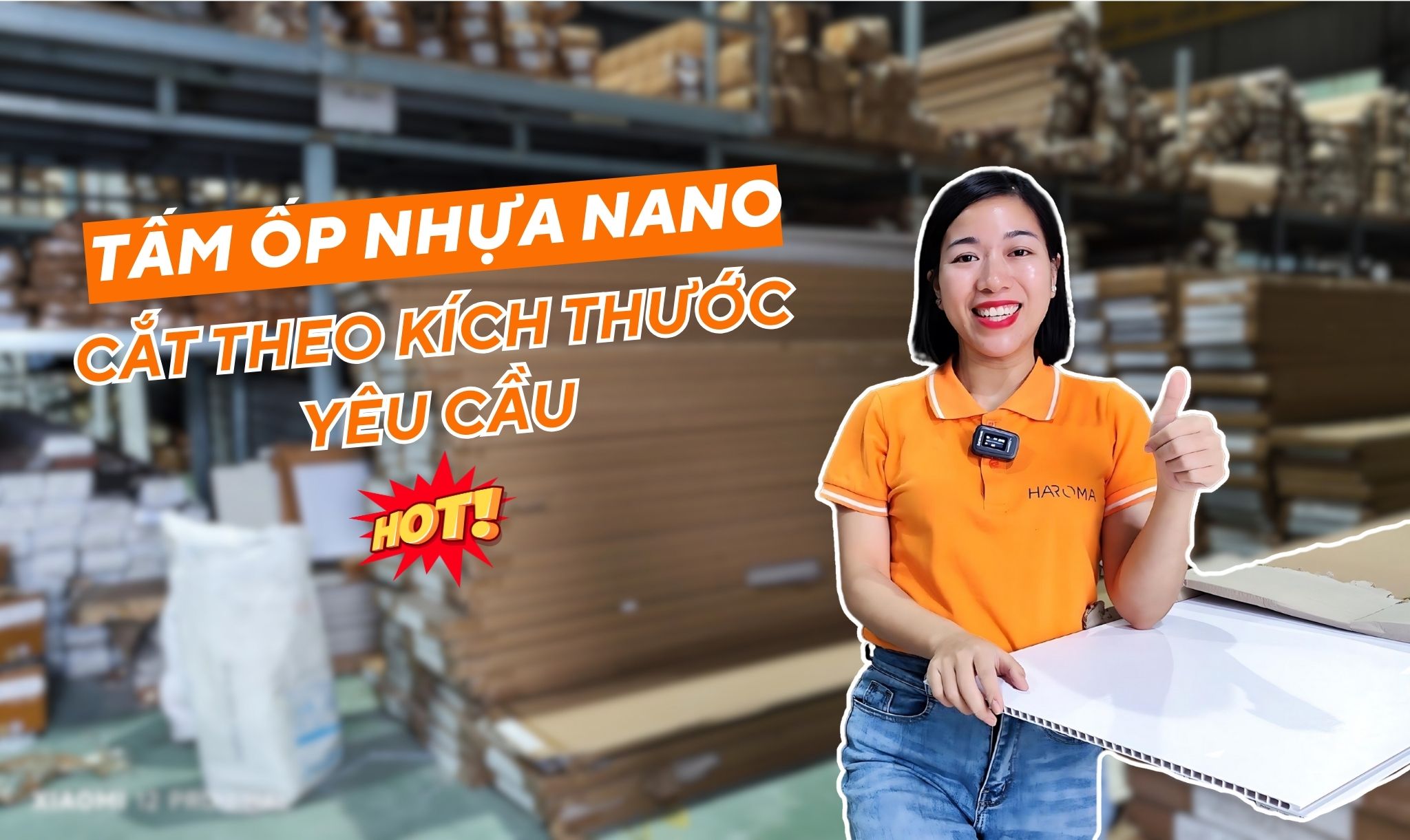 Tấm ốp nhựa nano có cắt theo kích thước yêu cầu không?