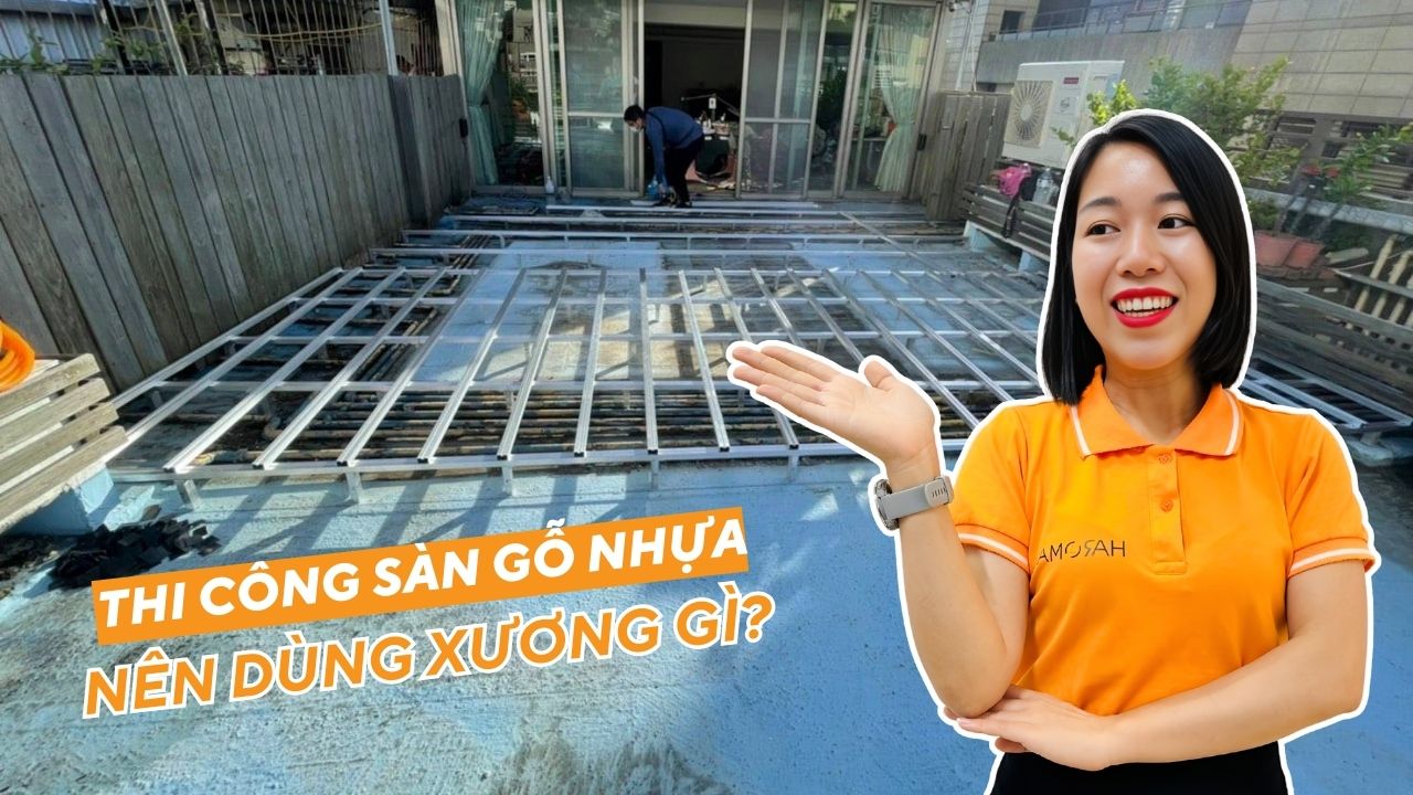 Thi công sàn ngoài trời nên dùng khung xương gì?