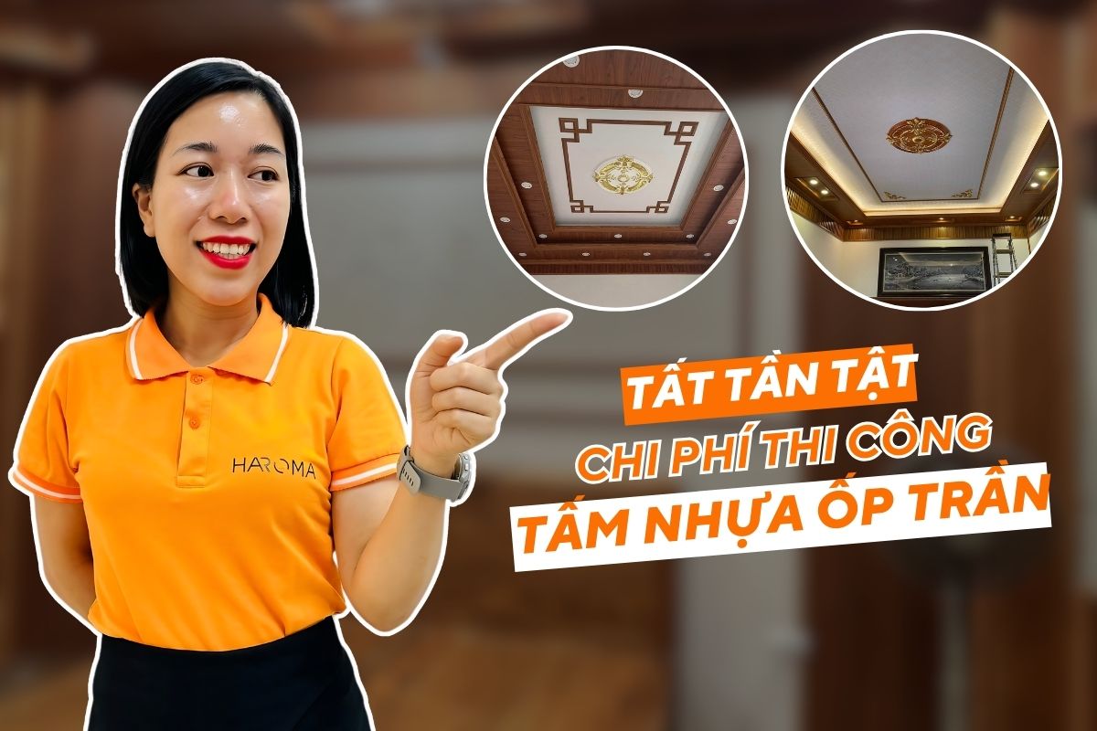 Chi phí thi công tấm nhựa ốp trần có cao không?
