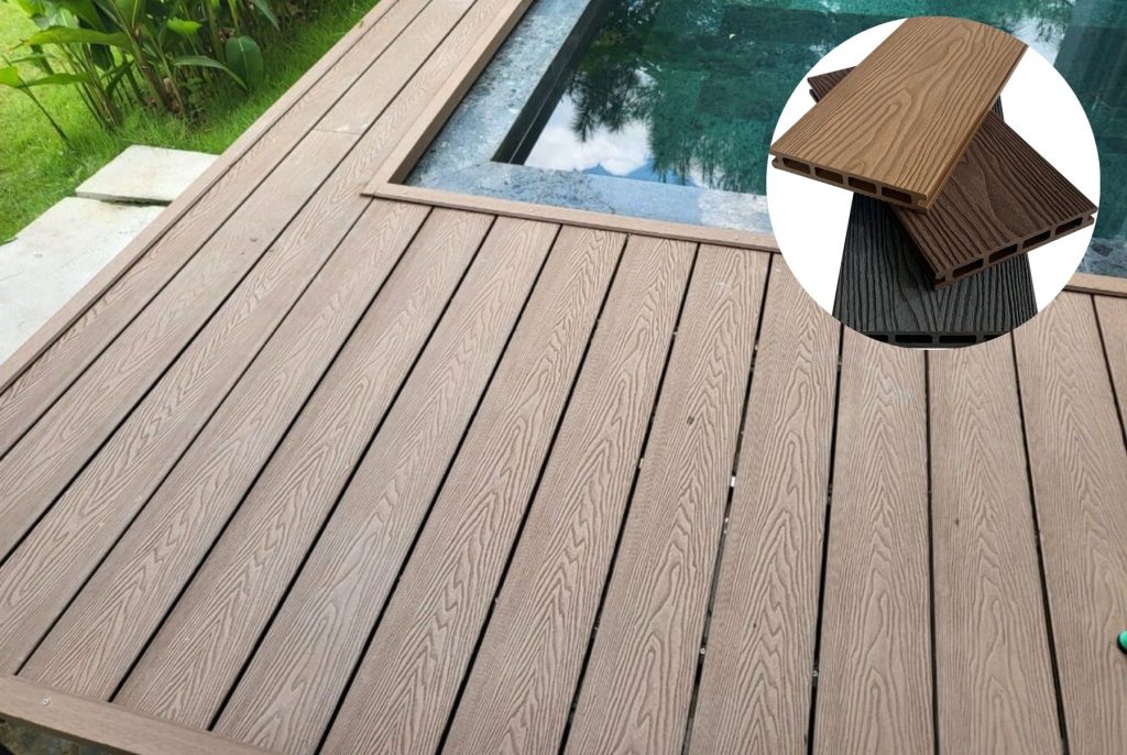 Gỗ nhựa ngoài trời có khả năng chống chịu mọi tác động của thời tiết
