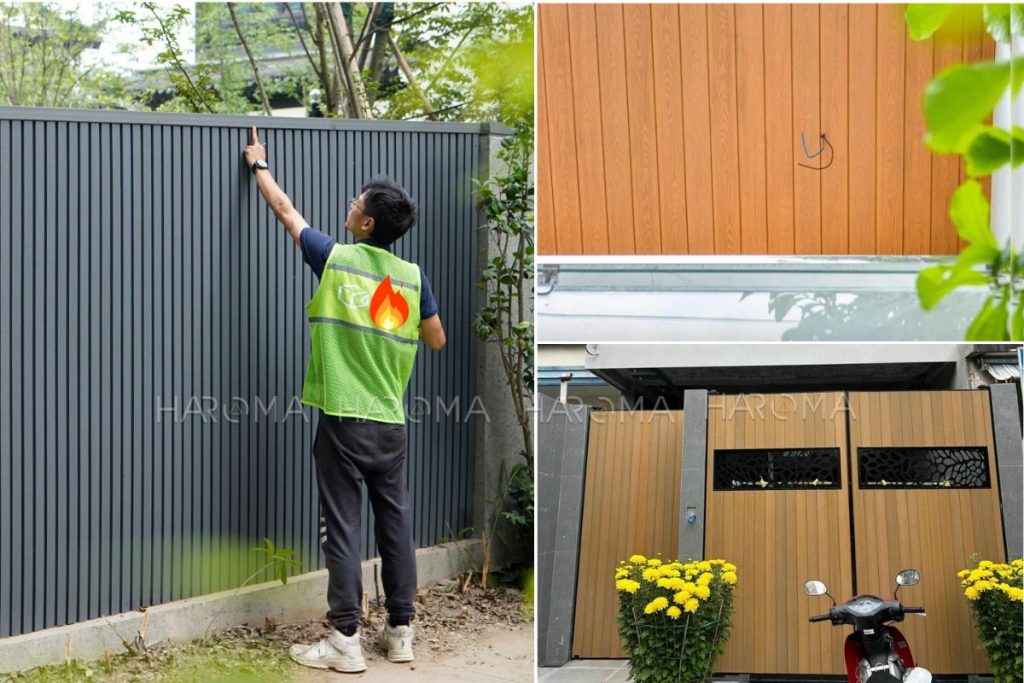 Thi công gỗ nhựa ngoài trời phủ ASA cực dễ dàng, bạn hoàn toàn có thể tự thi công