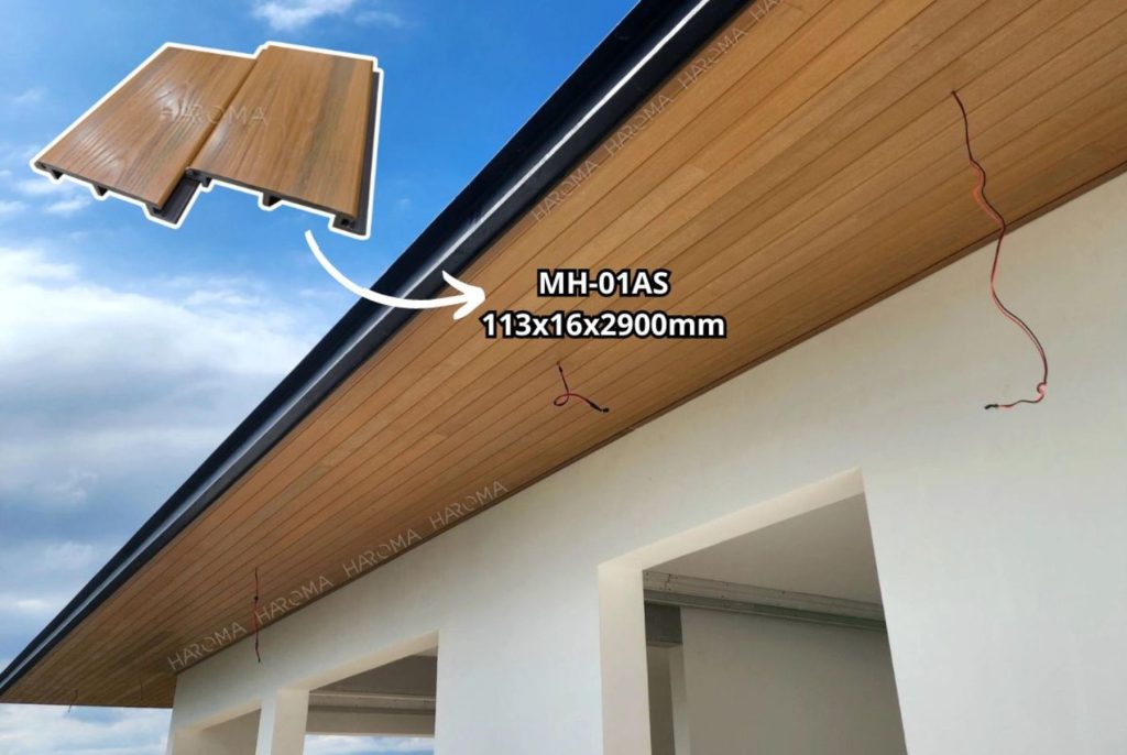 Gỗ nhựa phủ asa chuyên sử dụng cho không gian ngoại thất