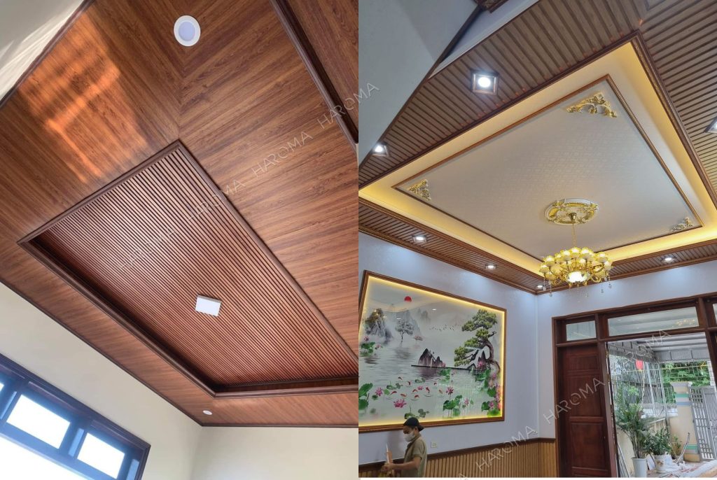 Ứng dụng của lam sóng nhựa giả gỗ