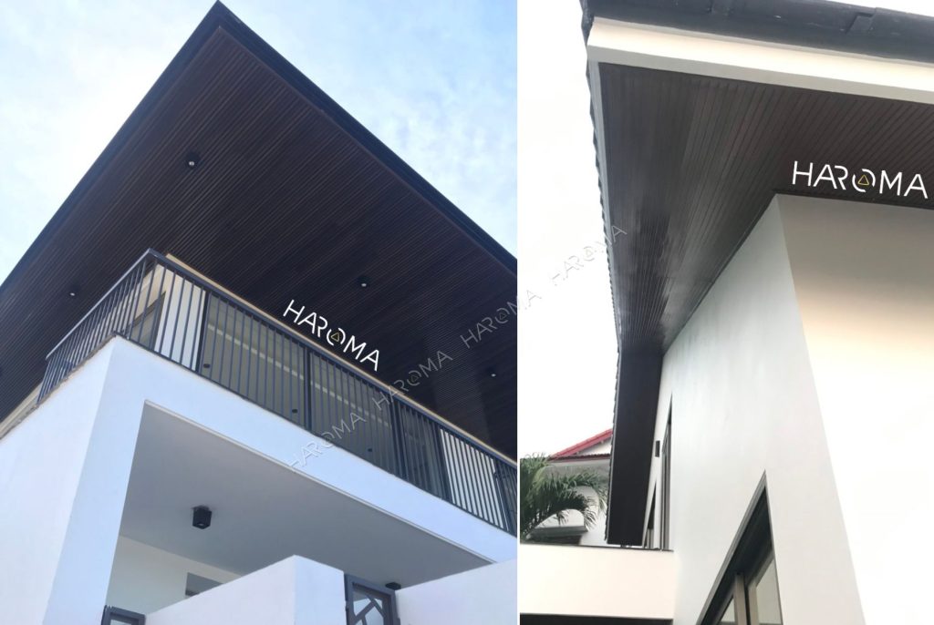 Tấm ốp lam sóng có thể sử dụng cho khu vực ngoại thất, tuy nhiên tuổi thọ sẽ không được đảm bảo