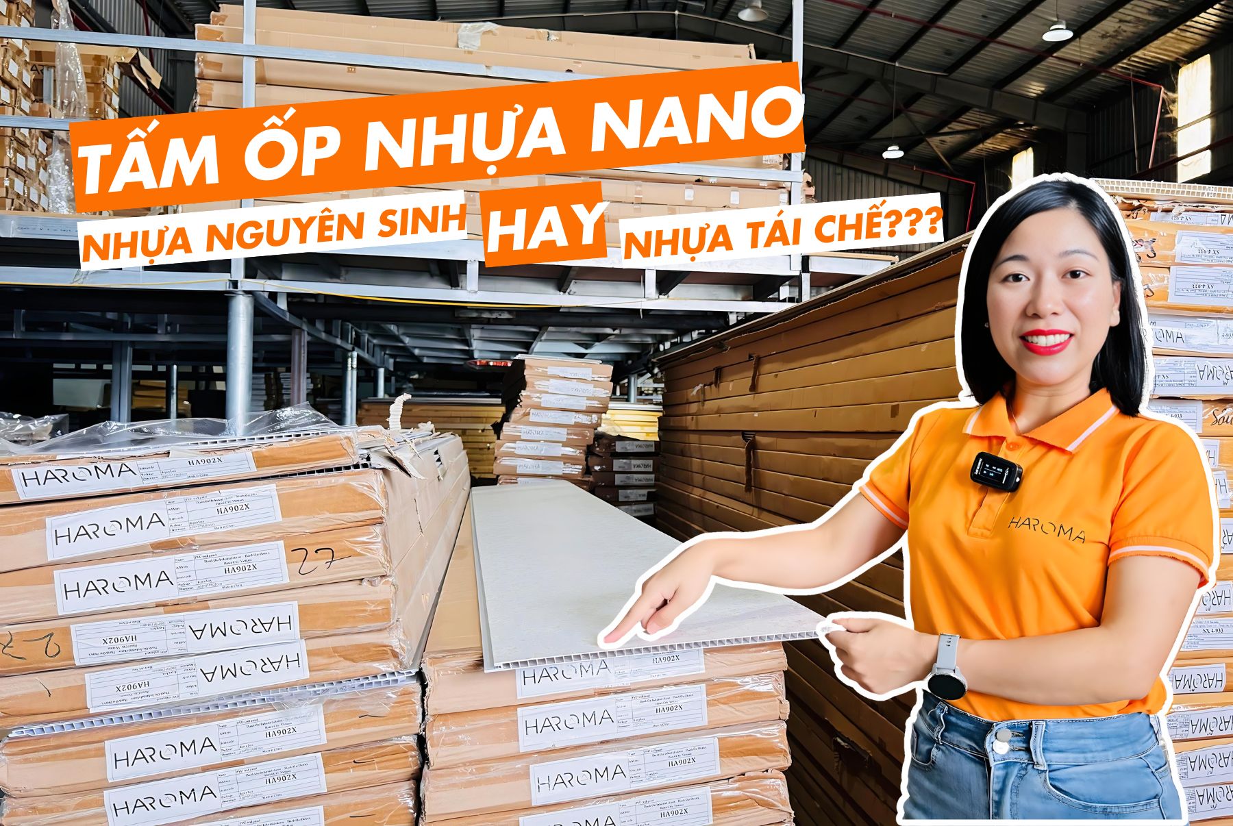 Tấm ốp nhựa nano là nhựa nguyên sinh hay nhựa tái chế?