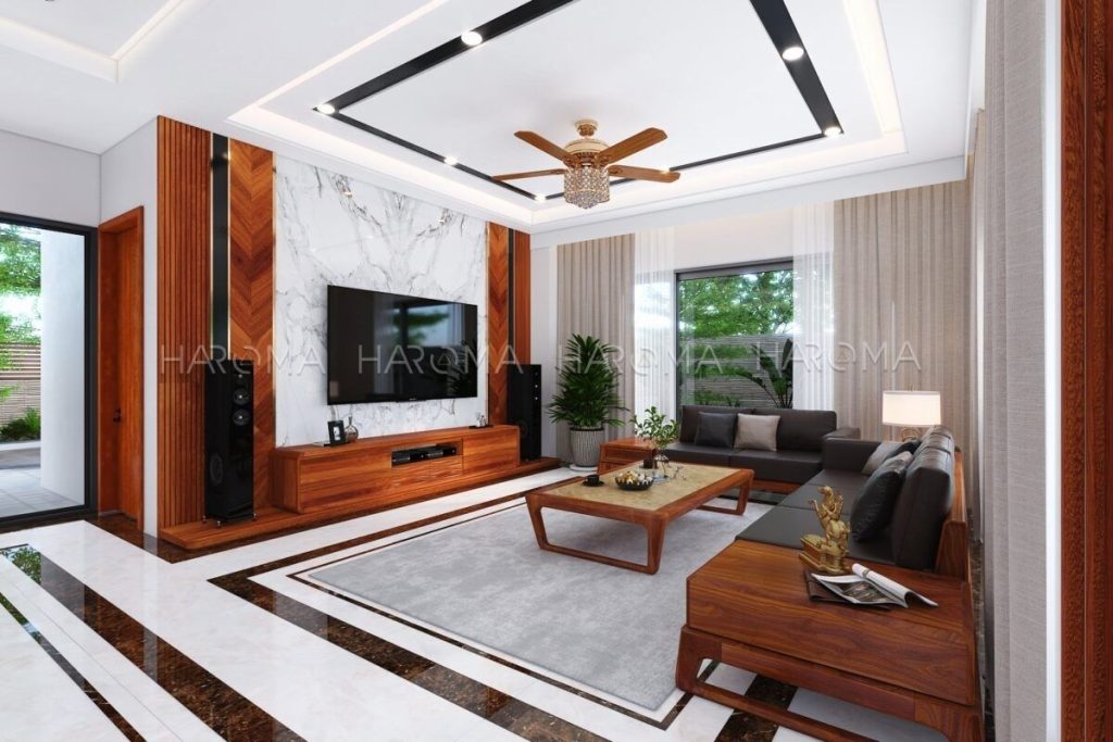 Cải tạo nhà cũ hay trang trí nhà mới thì tấm PVC vân đá cũng là sự lựa chọn tuyệt vời