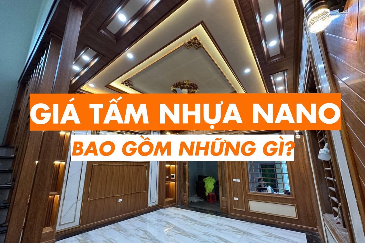 Giá tấm ốp nhựa nano đã bao gồm phụ kiện chưa?