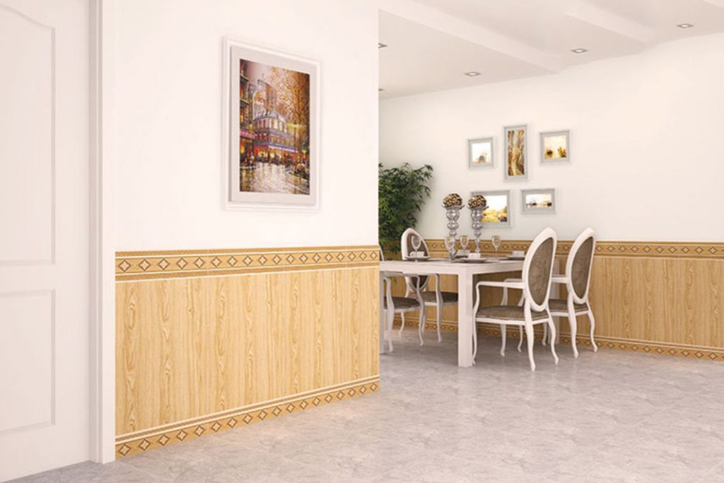 Tính toán kỹ càng diện tích, chiều cao chân tường cần ốp để tránh hao hụt vật tư
