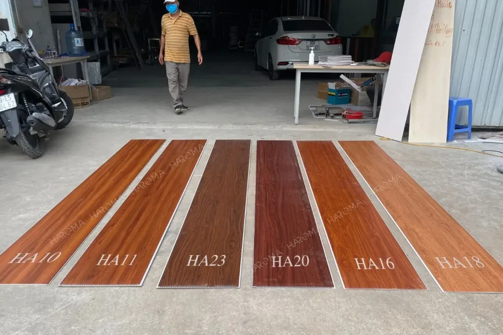 Tấm ốp nhựa nano là dòng vật tư chủ lực của tổng kho Haroma