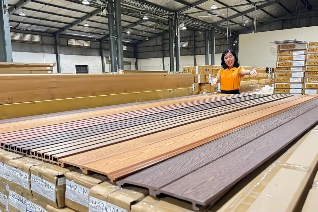 Gỗ nhựa ngoài trời cũng là một trong những dòng vật tư rất được ưa chuộng