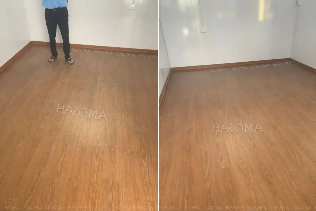 Thi công hoàn thiện sàn nhựa hèm khóa có đắt không? 
