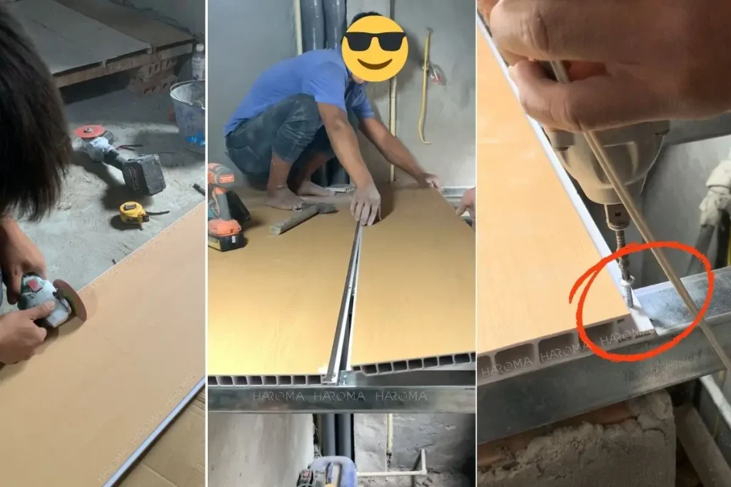 Thi công ván sàn nhựa chịu lực