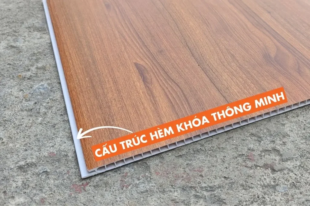 Cấu trúc đặc biệt của tấm ốp nhựa nano 