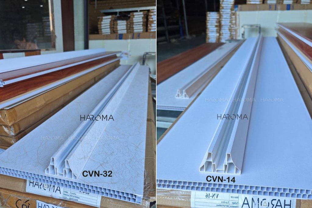 Chất liệu nhựa kết hợp bột đá
