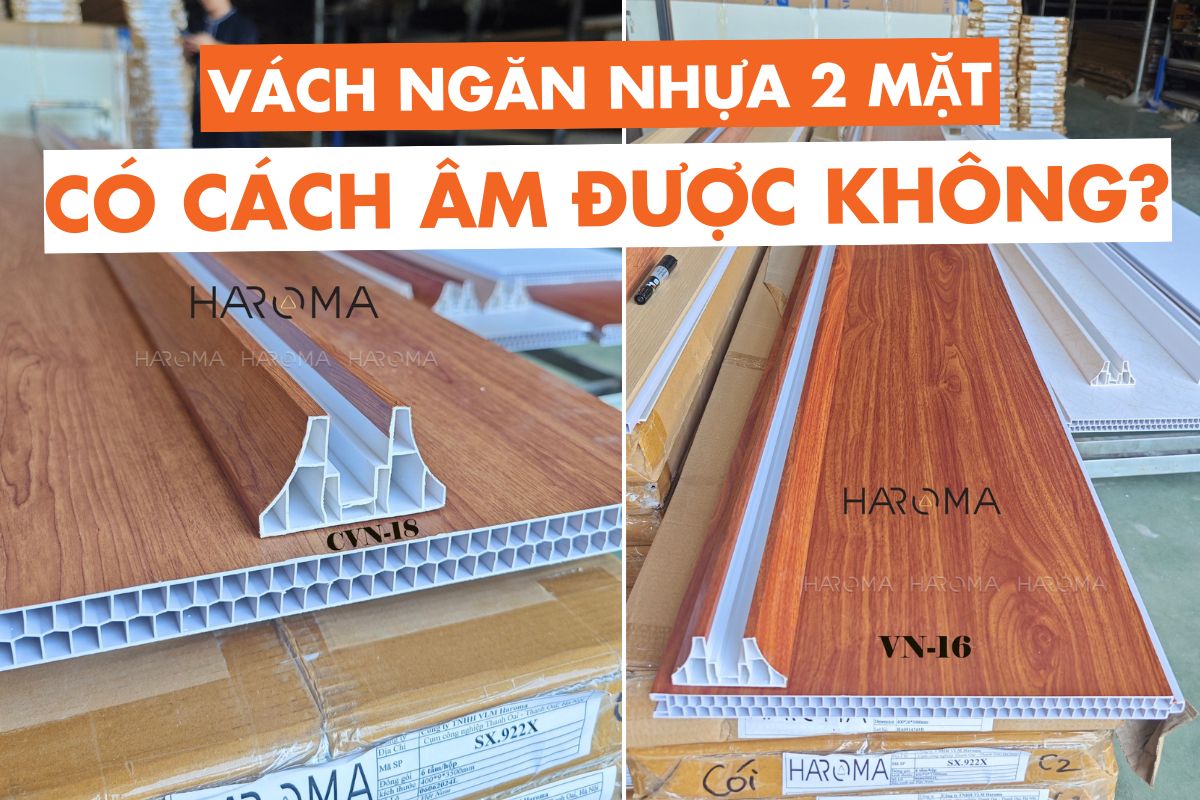 Vách ngăn 2 mặt có cách âm được không?