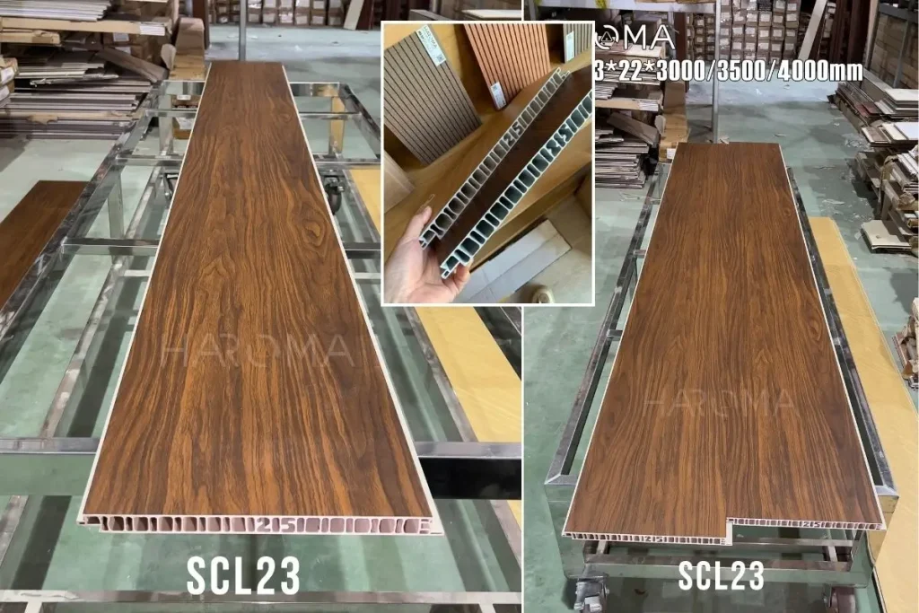 Màu gỗ óc chó vân tự nhiên SCL23