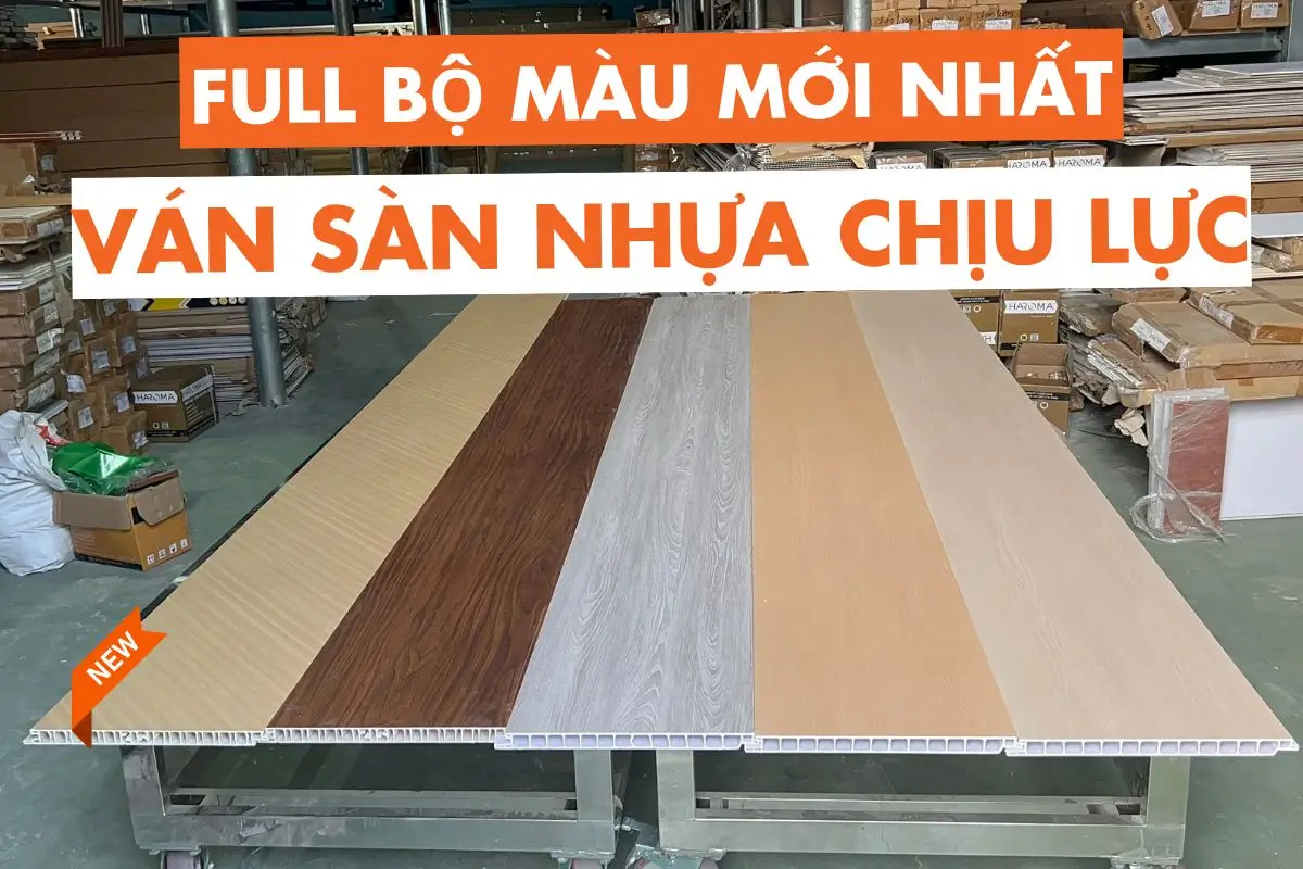 Top mẫu ván sàn nhựa chịu lực chất lượng, mẫu đẹp nhất 2024