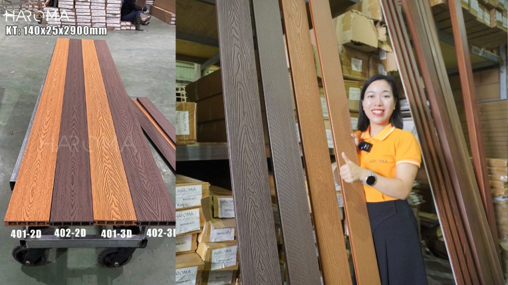 Sàn gỗ nhựa ngoài trời chuyên làm sàn bể bơi sân vườn