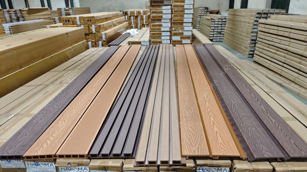 Gỗ nhựa ngoài trời - Vật liệu ốp tường trần ngoài trời xu hướng hiện nay