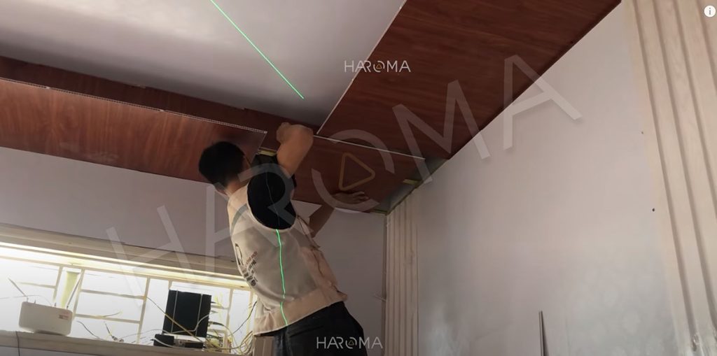 Trần nhựa nano có độ bền cao cùng tính thẩm mỹ cao