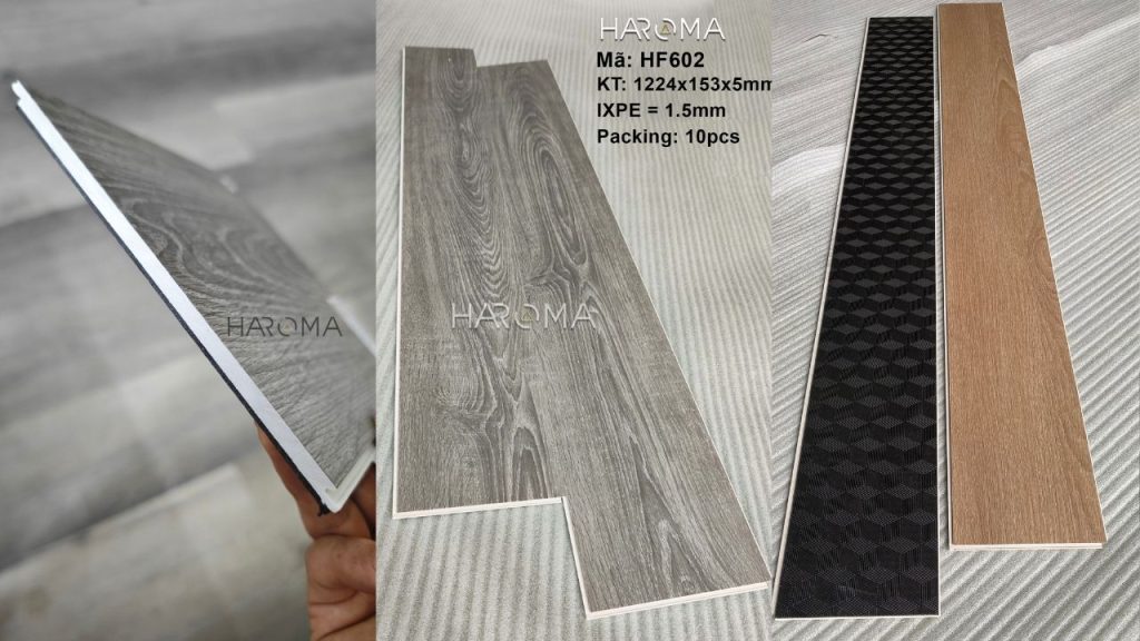 Sàn nhựa hèm khóa giả gỗ là dòng sàn nhựa cao cấp được đánh giá cao bởi thẩm mỹ và độ bền