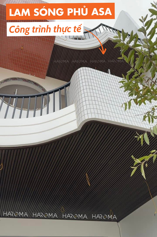 Gỗ nhựa ASA được đánh giá cao bởi tính thẩm mỹ và độ bền cao
