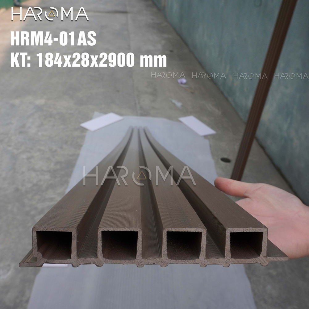 Tấm ốp gỗ nhựa ASA có trọng lượng nhẹ cùng khả năng chống bay màu vô cùng hiệu quả