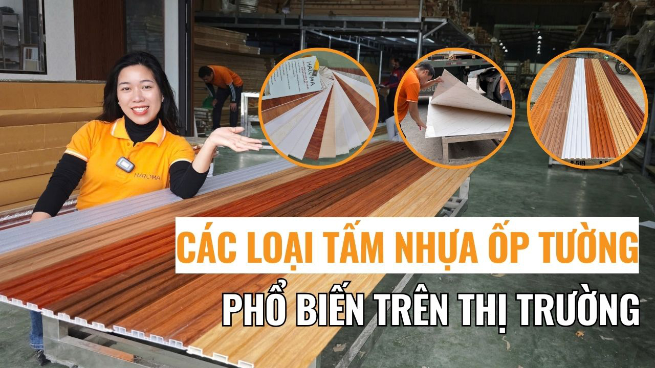 Phân biệt các loại tấm nhựa ốp tường phổ biến tại thị trường Việt Nam hiện nay