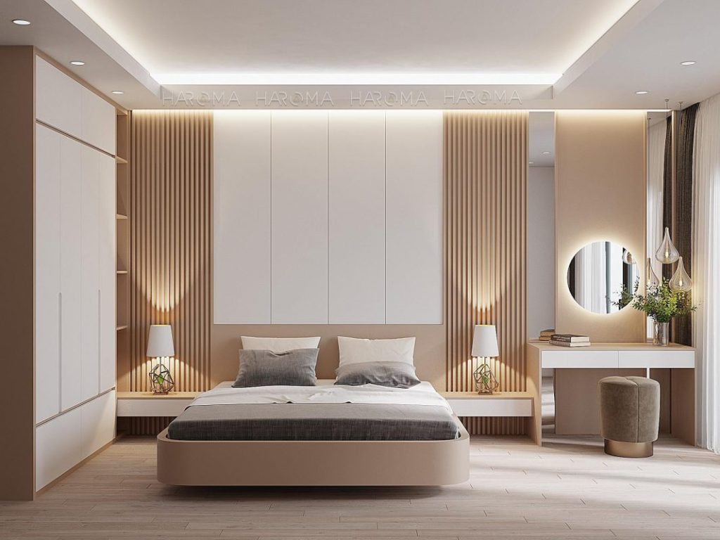 Ứng dụng tấm ốp than tre trong trang trí nội thất