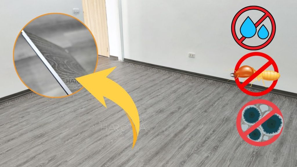 Sàn nhựa giả gỗ có khả năng chống nồm ẩm hiệu quả