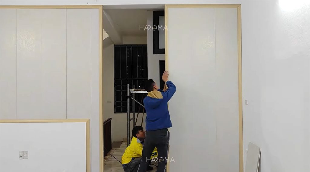 Vách ngăn phòng là vật liệu dùng cho nội thất không sử dụng ngoài trời