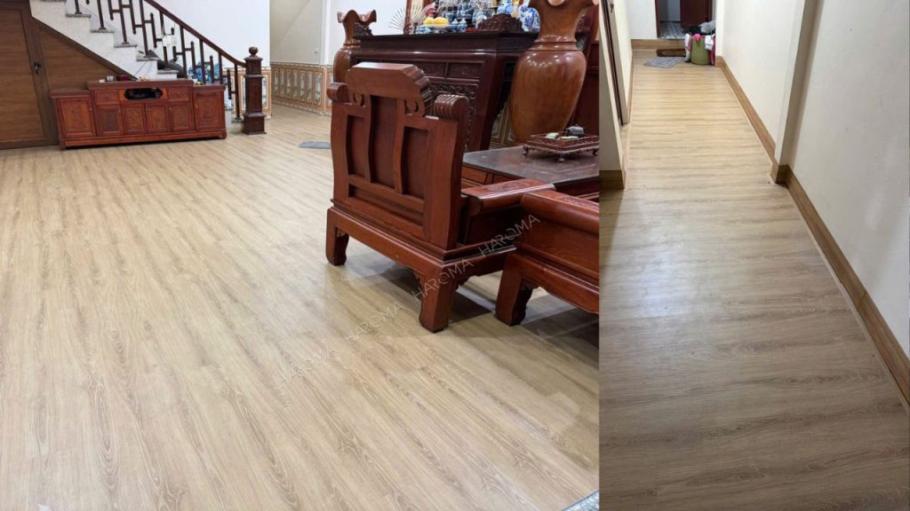 Bảo quản sàn nhựa giả gỗ đúng cách giúp sàn bền đẹp