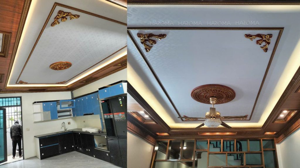 Trần nhựa nano - Xu hướng trang trí nhà được yêu thích nhất hiện nay