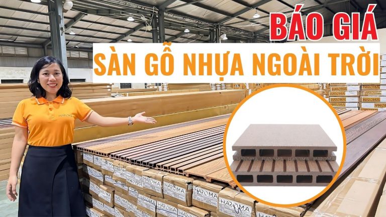 Báo giá sàn gỗ nhựa ngoài trời Haroma thời điểm tháng 3/2025
