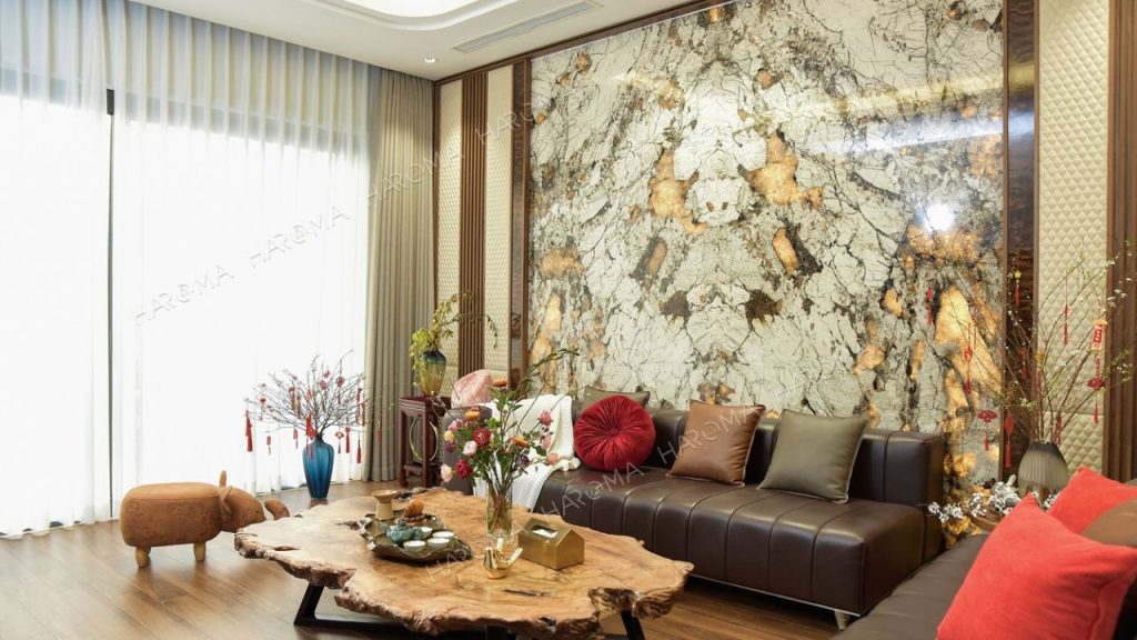 Tấm ốp than tre - Vật liệu ốp tường xu hướng được đánh giá cao bởi tính thẩm mỹ