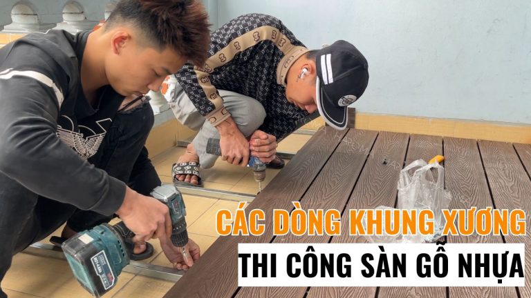 Các dòng khung xương sàn gỗ nhựa phổ biến trên thị trường hiện nay