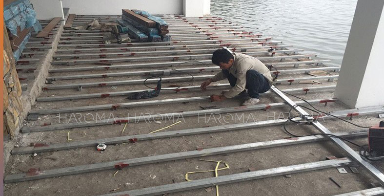 Khung xương sắt hộp được nhiều người lựa chọn