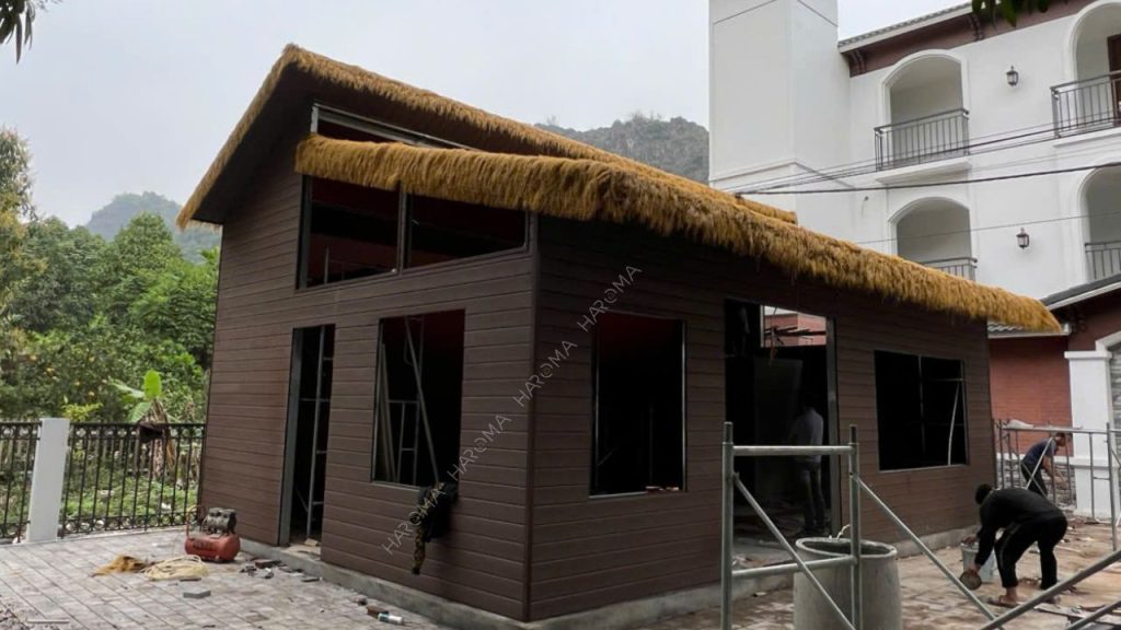 Ứng dụng của gỗ nhựa ngoài trời Haroma trong trang trí ngoại thất