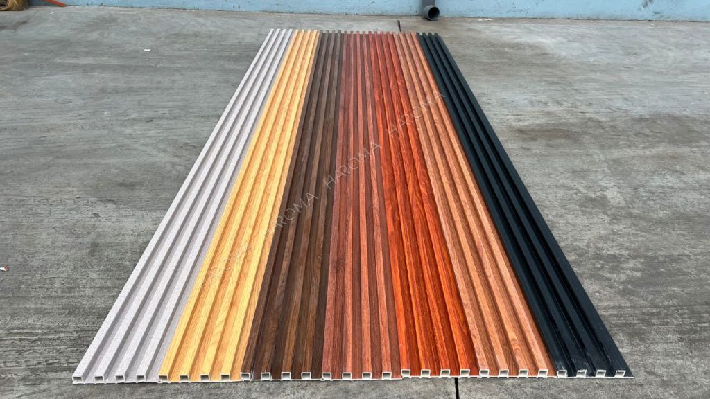 Lam sóng nhựa giả gỗ - Vật liệu ốp tường trần xu hướng được nhiều người yêu thích