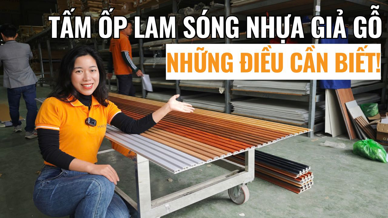Tấm ốp lam sóng nhựa giả gỗ: Cấu tạo, ưu nhược điểm, bộ sưu tập, ứng dụng, báo giá