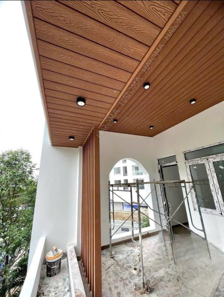 Tấm ốp ngoài trời giúp tạo điểm nhấn và phong cách cho không gian ngoài trời
