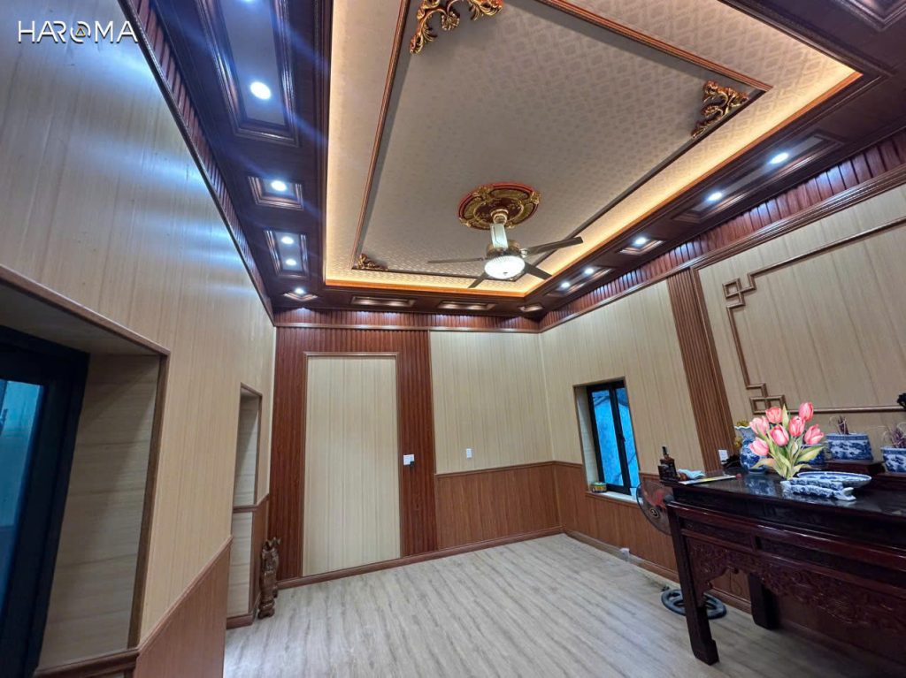 Tấm nhựa ốp tường nano ốp tường trần trang trí nội thất