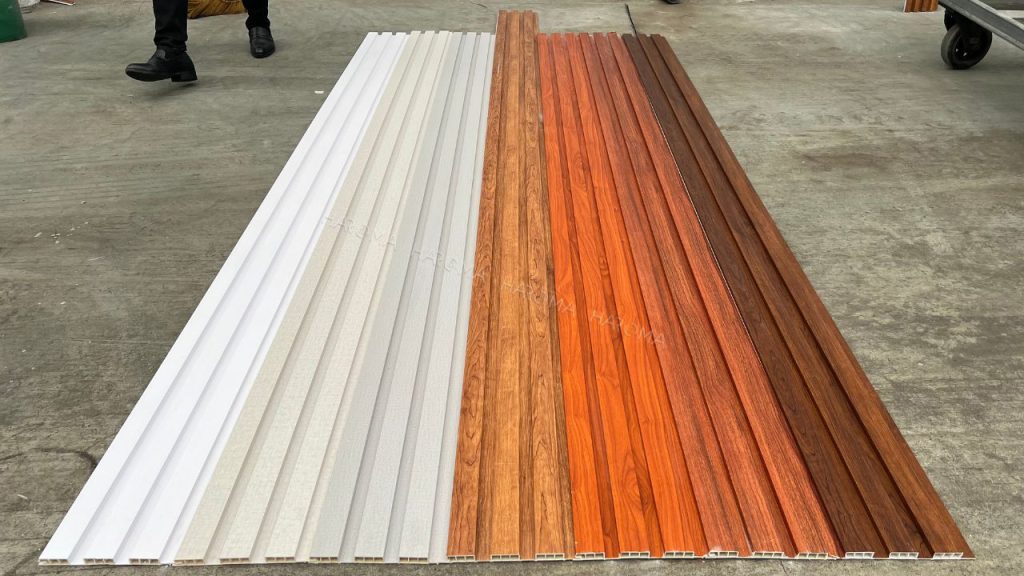 Lam 3 sóng sở hữu thiết kế sang trọng thường được sử dụng ốp tường